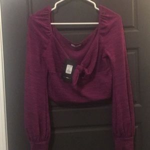 Clara Tie Crop Top